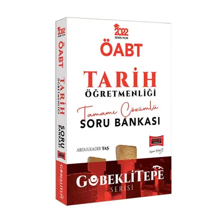 Yargı 2022 ÖABT Göbeklitepe Serisi Tarih Öğretmenliği Tamamı Çözümlü Soru Bankası