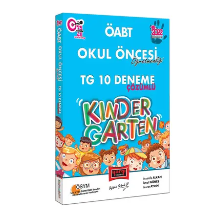 Yargı 2022 ÖABT Okul Öncesi Öğretmenliği Kindergarten Tamamı Çözümlü TG 10 Deneme