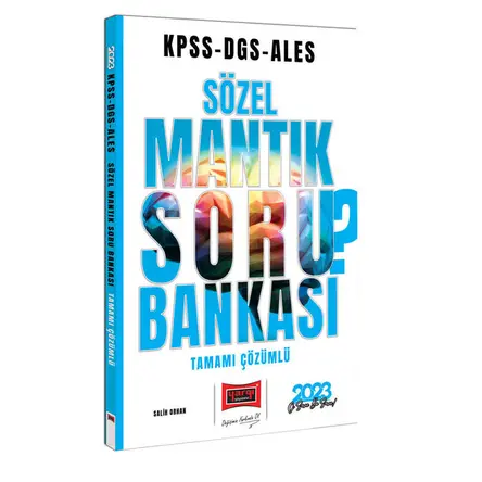 Yargı 2023 KPSS DGS ALES Sözel Mantık Tamamı Çözümlü Soru Bankası