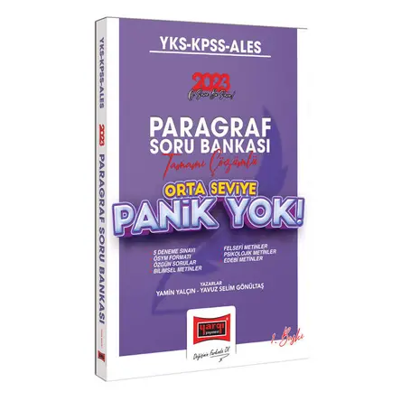 Yargı 2023 YKS-KPSS-ALES Panik Yok Orta Seviye Tamamı Çözümlü Paragraf Soru Bankası