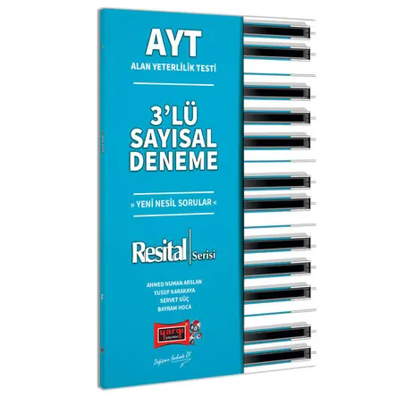 Yargı AYT Resital Serisi 3’lü Sayısal Deneme