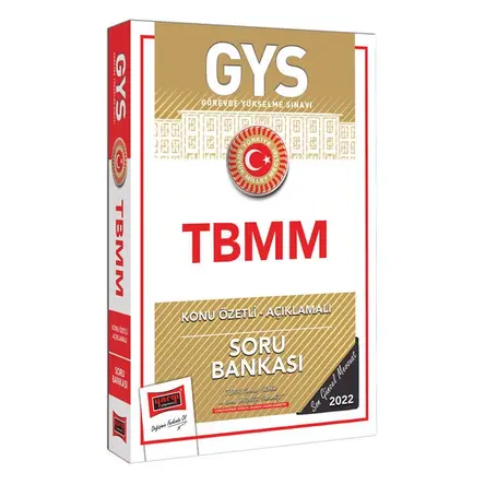 Yargı GYS TBMM Görevde Yükselme Sınavı Konu Özetli Açıklamalı Soru Bankası