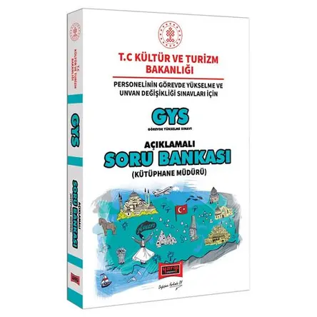 Yargı GYS T.C. Kültür ve Turizm Bakanlığı Kütüphane Müdürü İçin Açıklamalı Soru Bankası