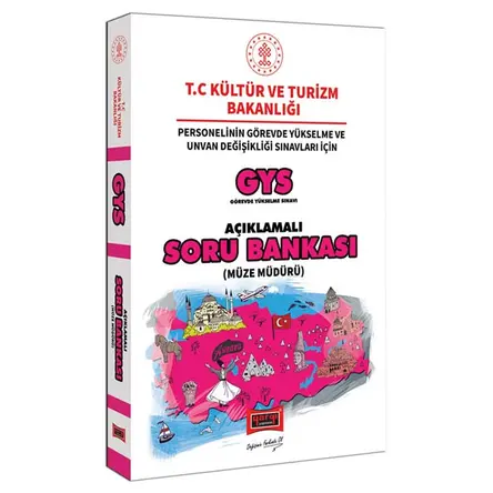 Yargı GYS T.C. Kültür ve Turizm Bakanlığı Müze Müdürü İçin Açıklamalı Soru Bankası