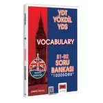 Yargı Yayınları 2024 YDT YÖKDİL YDS Vocabulary (Kelime) B1-B2 Soru Bankası (1000 Soru)