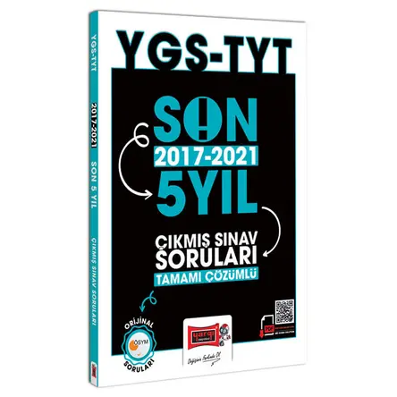 Yargı TYT Son 5 Yıl (2017-2021) Tamamı Çözümlü Çıkmış Sınav Soruları