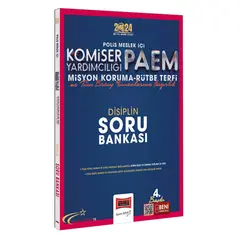 Yargı Yayınları 2024 Polis Meslek İçi PAEM Komiser Yardımcılığı Misyon Koruma Disiplin Soru Bankası