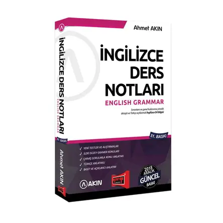 Yargı YDS Grammar İngilizce Ders Notları 51.Baskı