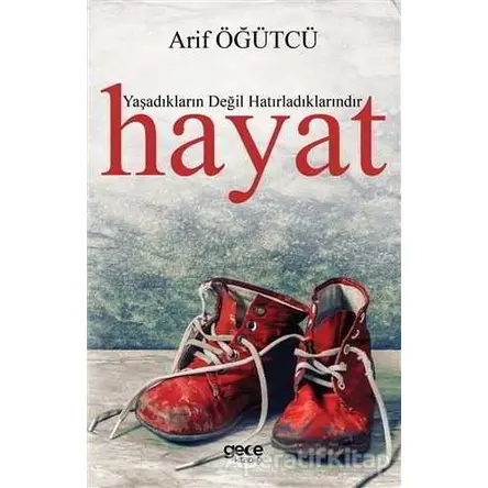 Yaşadıkların Değil Hatırladıklarındır Hayat - Arif Öğütçü - Gece Kitaplığı