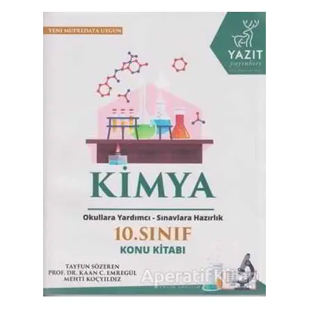 Yazıt 10.Sınıf Kimya Konu Kitabı