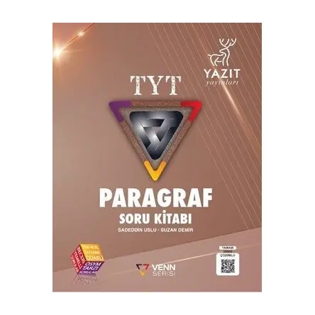 Yazıt 2022 TYT Paragraf Soru Kitabı Venn Serisi