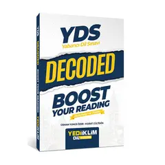 Yediiklim YDS Decoded Boost Your Reading