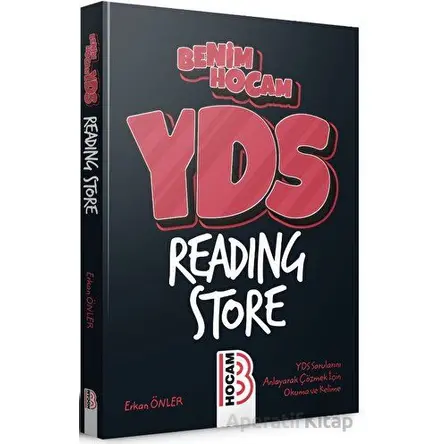 YDS Reading Store Erkan Önler Benim Hocam Yayınları