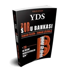 Benim Hocam YDS Tamamı Çözümlü Zoru Bankası