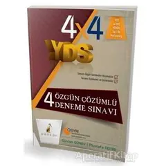 4x4 YDS 4 Özgün Çözümlü Deneme Sınavı - Mustafa Demir - Pelikan Tıp Teknik Yayıncılık