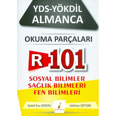 YDS YÖKDİL Almanca R101 Okuma Parçaları Pelikan Yayınları