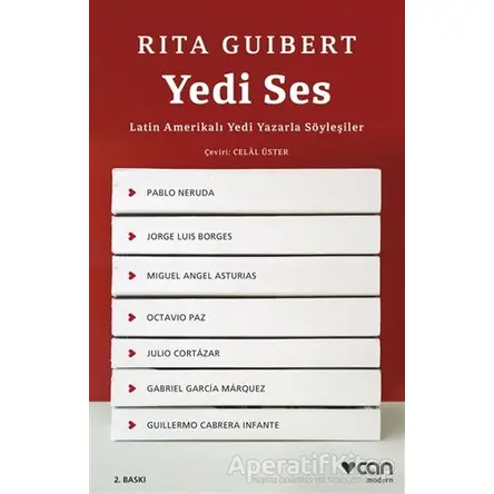 Yedi Ses: Latin Amerikalı Yedi Yazarla Söyleşiler - Rita Guilbert - Can Yayınları