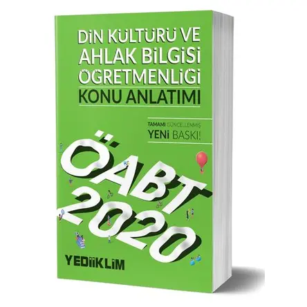 Yediiklim 2020 ÖABT Din Kültürü ve Ahlak Bilgisi Öğretmenliği Konu Anlatımı