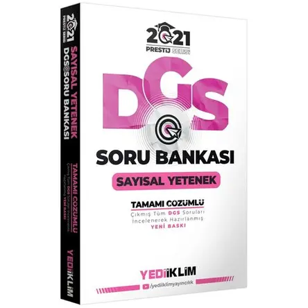 Yediiklim 2021 DGS Sayısal Yetenek Çözümlü Soru Bankası