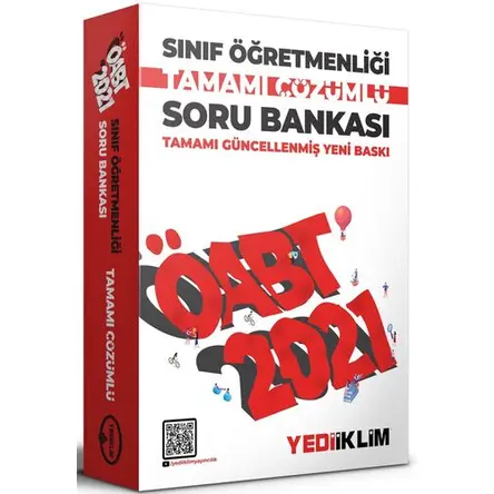 Yediiklim 2021 ÖABT Sınıf Öğretmenliği Çözümlü Soru Bankası