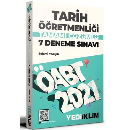 Yediiklim 2021 ÖABT Tarih Öğretmenliği Çözümlü 7 Deneme Sınavı