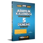 Yediiklim 2021 MEB Adaylık Kaldırma (AKS) Sınavlarına Hazırlık Tamamı Çözümlü 5 Deneme