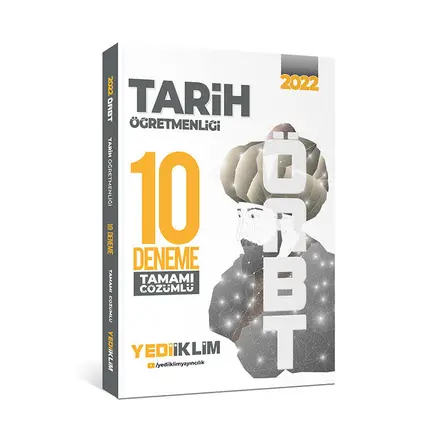 Yediiklim 2022 ÖABT Tarih Öğretmenliği Tamamı Çözümlü 10 Deneme