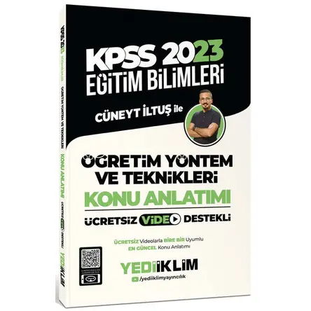 Yediiklim 2023 KPSS Eğitim Bilimleri Öğretim Yöntem ve Teknikleri Video Destekli Konu Anlatımı