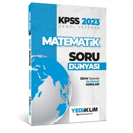 Yediiklim 2023 KPSS Genel Yetenek Matematik Soru Dünyası