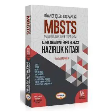 Yediiklim Diyanet İşleri Başkanlığı MBSTS Konu Anlatımlı Soru Bankası Hazırlık Kitabı