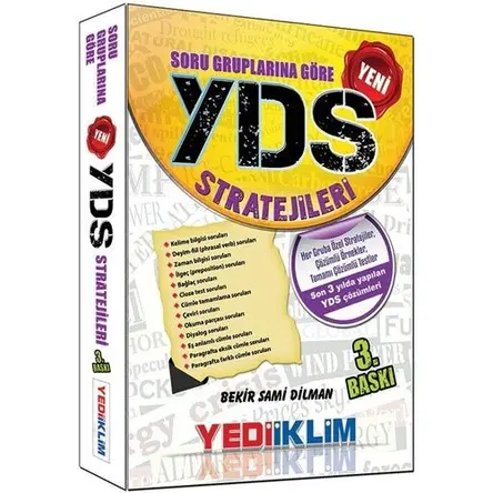 Yediiklim YDS Stratejileri Soru Gruplarına Göre