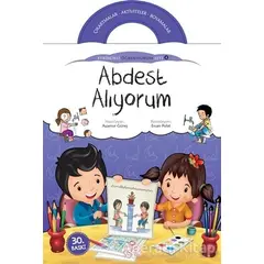 Abdest Alıyorum - Etkinlikli Öğreniyorum 4. Kitap - Ayşenur Güneş - Nesil Çocuk Yayınları