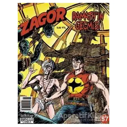 Yeni Zagor Sayı: 57 Ramath’ın Geçmişi - Moreno Burattini - Lal Kitap