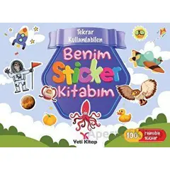 Tekrar Kullanılabilen Benim Sticker Kitabım - Feyyaz Ulaş - Yeti Kitap