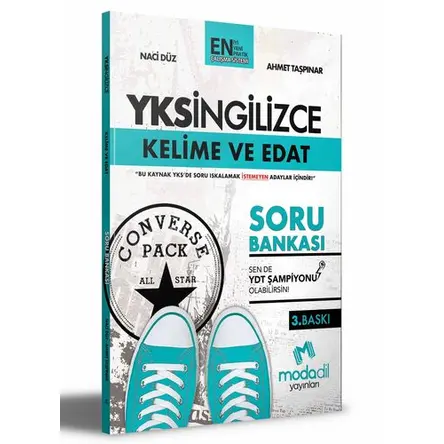 YKS İngilizce Kelime ve Edat Soru Bankası Modadil Yayınları