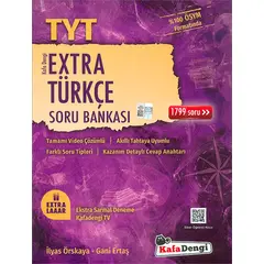 TYT Türkçe Extra Soru Bankası Kafadengi Yayınları