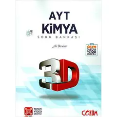 Çözüm 3D AYT Kimya Soru Bankası (Kampanyalı)