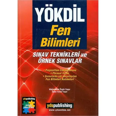 YÖKDİL Fen Bilimleri Sınav Teknikleri ve Örnek Sınavlar YDS Publishing