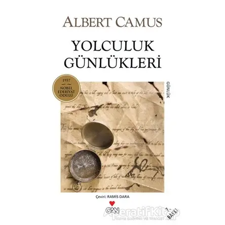 Yolculuk Günlükleri - Albert Camus - Can Yayınları