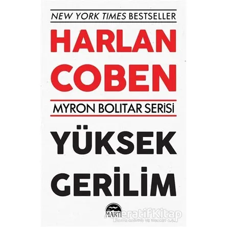 Yüksek Gerilim - Myron Bolitar Serisi - Harlan Coben - Martı Yayınları