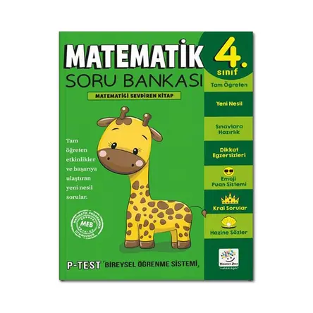 Yükselen Zeka 4. Sınıf Matematik Soru Bankası Matematiği Sevdiren Kitap
