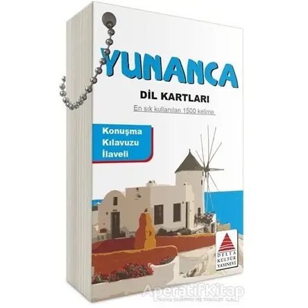 Yunanca Dil Kartları - Nedime Özoğlu - Delta Kültür Yayınevi