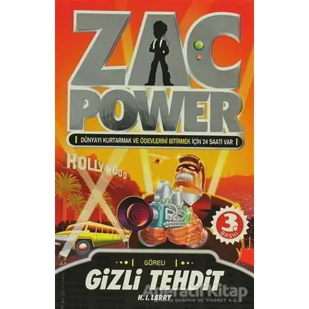 Zac Power Gizli Tehdit - H. I. Larry - Caretta Çocuk