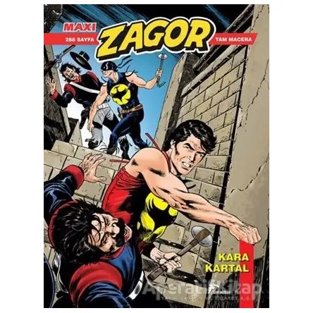 Zagor 22 - Kara Kartal - Jacopo Rauch - Çizgi Düşler Yayınevi