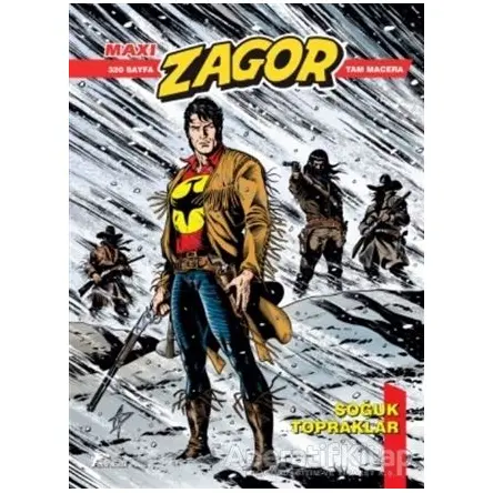 Zagor Maxi 20 - Soğuk Topraklar - Jacopo Rauch - Çizgi Düşler Yayınevi