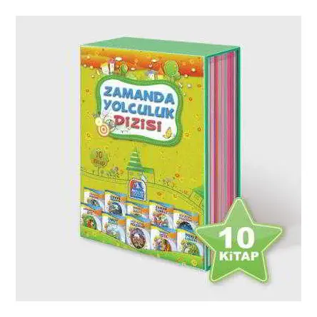 Zamanda Yolculuk Dizisi 10 Kitap Mercek Yayıncılık