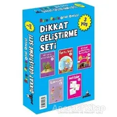 Okul Öncesi 3 Yaş Dikkat Geliştirme Seti (5 Kitap) - Afife Çoruk - Beyaz Panda Yayınları