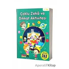 5 Yaş Çoklu Zeka ve Dikkat Aktivitesi - Yeşil Kitap - Kolektif - Aktif Zeka Yayınları