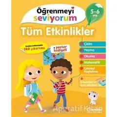 Tüm Etkinlikler - Öğrenmeyi Seviyorum 5-6 Yaş - Kolektif - Uçanbalık Yayıncılık