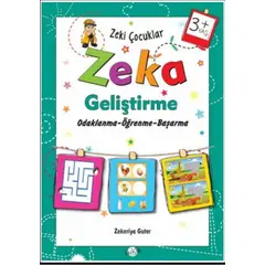 Zeki Çocuklar Zeka Geliştirme +3 Yaş - Zekeriya Guter - Kukla Yayınları